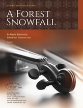 A Forest Snowfall Orchestra sheet music cover